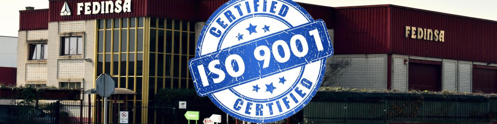 FEDINSA renueva el certificado ISO-9001: Fábrica