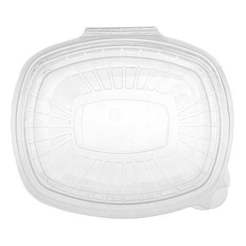Rectangular transparent OPS plastic container 750 ml. - G 750 B - 170x140x58 mm (plant view)