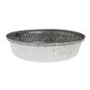 Aluminium foil rounded container Ø205x57 - B 1450 (elevation view)