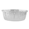 Aluminum foil oval container with lid 256x192 - S 2600 + TI UÑA (elevation view)
