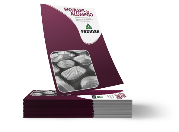 Catalogo Fedinsa de envases de aluminio.
