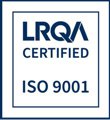 ISO 9001:LRQA-zertifiziertes Siegel