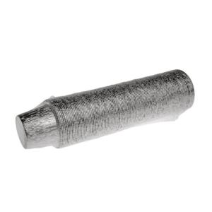 Envase de aluminio circular con borde rizado Ø72x45 mm - CA 107 (vista empaquetado horizontal)