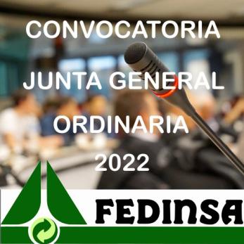 Fedinsa: Convocatoria de Junta General ordinaria de accionistas 2022