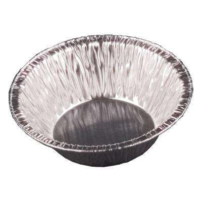 Envase de aluminio circular con borde rizado Ø68x9 mm - A36