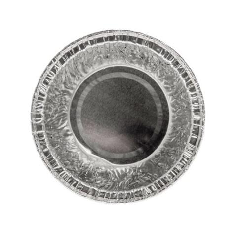 Envase circular de aluminio con borde rizado Ø72x45 mm - A 107 (vista planta)