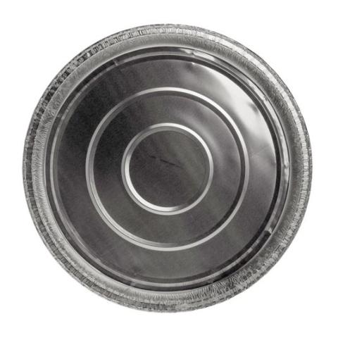 Envase circular de aluminio con borde rizado Ø247x23 mm - A 900 (vista planta)