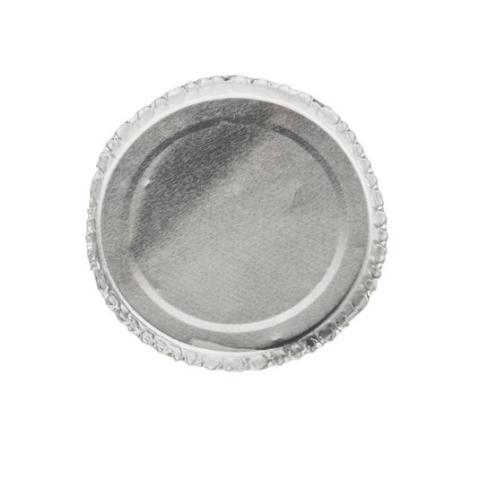Envase de aluminio circular con borde rizado Ø61x7 mm - C 21 (vista planta)