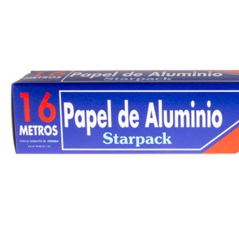 Rouleau de papier aluminium alimentaire 16 m - STAR1 16 (vue détaillée)