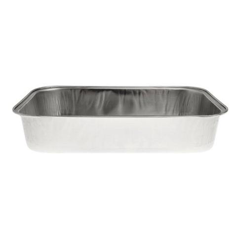 Rechteckige Aluminiumschale mit Bördelrand 58x102x30 mm - D 370 (Höhenansicht)