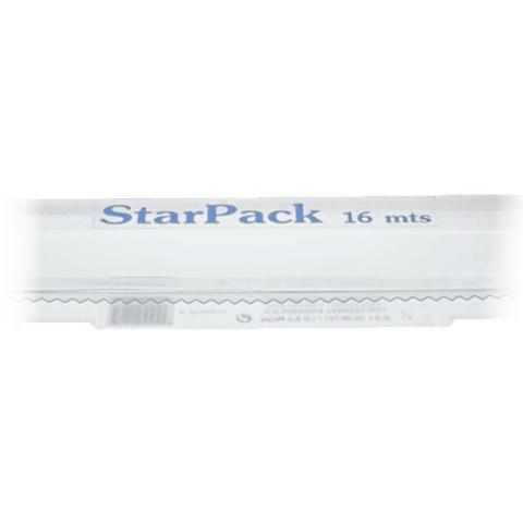 Food-grade aluminium foil roll 29cm x 16m with transparent dispenser – STAR 10 16 B (detail view)