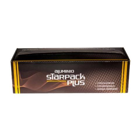 Lebensmittelechte Aluminiumfolienrolle STARPACK PLUS 29cmx250 m - E.29X250PLUS1 (Frontpack Ansicht)