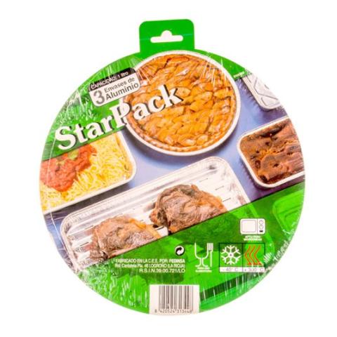 Envase de aluminio circular con borde rizado y tapa Ø250x14 mm - D 3 A 570 R (vista planta)