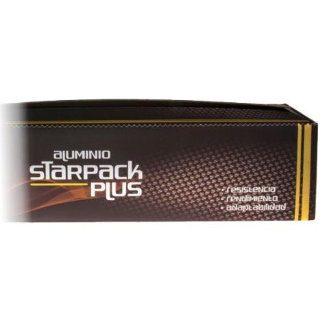 Rouleau de papier aluminium alimentaire STARPACK PLUS 40cmx250 m - E.40X250PLUS1 (vue détaillée)