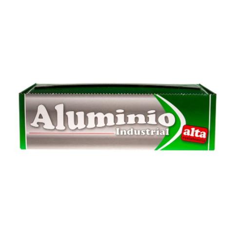 Rouleau de papier aluminium alimentaire 29 cm × 150 m – E.29X150BL1-6 (vue pack avant)