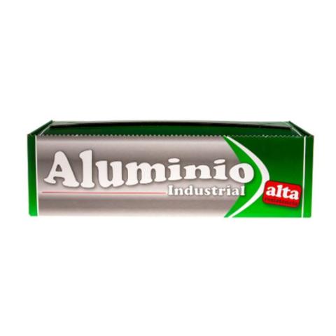 Rouleau de papier aluminium alimentaire 29cmx300 m. - E.29X300BL1-6 (vue pack avant)