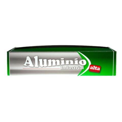 Rouleau de papier aluminium alimentaire 40cmx270 m. - E.40X270BL1-6 (vue pack avant)