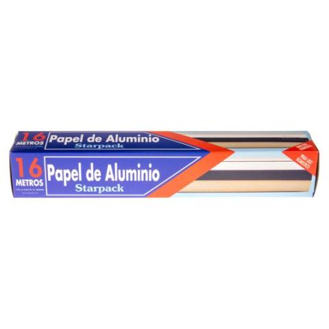 Starpack food-grade aluminium foil roll 29  cm x 16 m - STAR1 16 (side view)