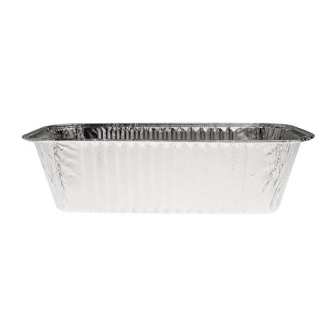 Barquette rectangulaire en aluminium  202x92x56 mm - D 2 D 690 R (vue en élévation)