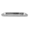 Aluminum foil rectangular lid for container D390 171x103x7 mm - ED 390 (elevation view)