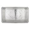 Aluminum foil rectangular container 227x177x38 mm. - D 11450 (plant view)