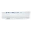 Food-grade aluminium foil roll 29cm x 16m with transparent dispenser – STAR 10 16 B (detail view)