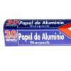 Rolo de papel de alumínio alimentar Starpack 29 cm x 30 m – STAR1 30 (vista de detalhe)