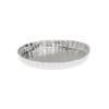Round aluminum foil container with crimped edge Ø61x7 mm - C  21 (elevation view)